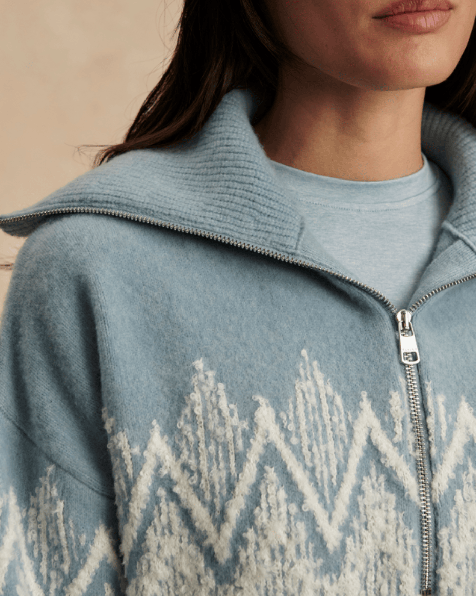 Varley Hedda Fairsle Half Zip