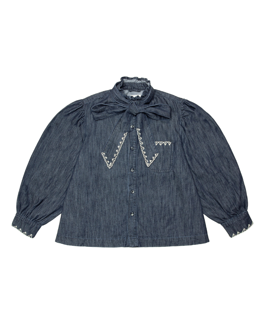 Seventy + Mochi Poet Blouse - SEVENTY + MOCHI - Luxe Leopard