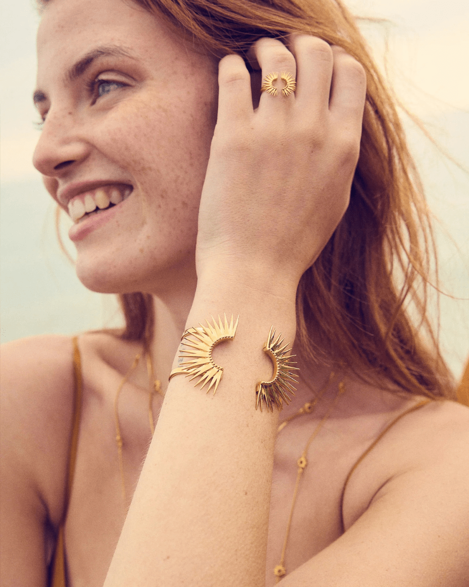 Rachel Jackson - Electric Goddess Staement Cuff Bracelet