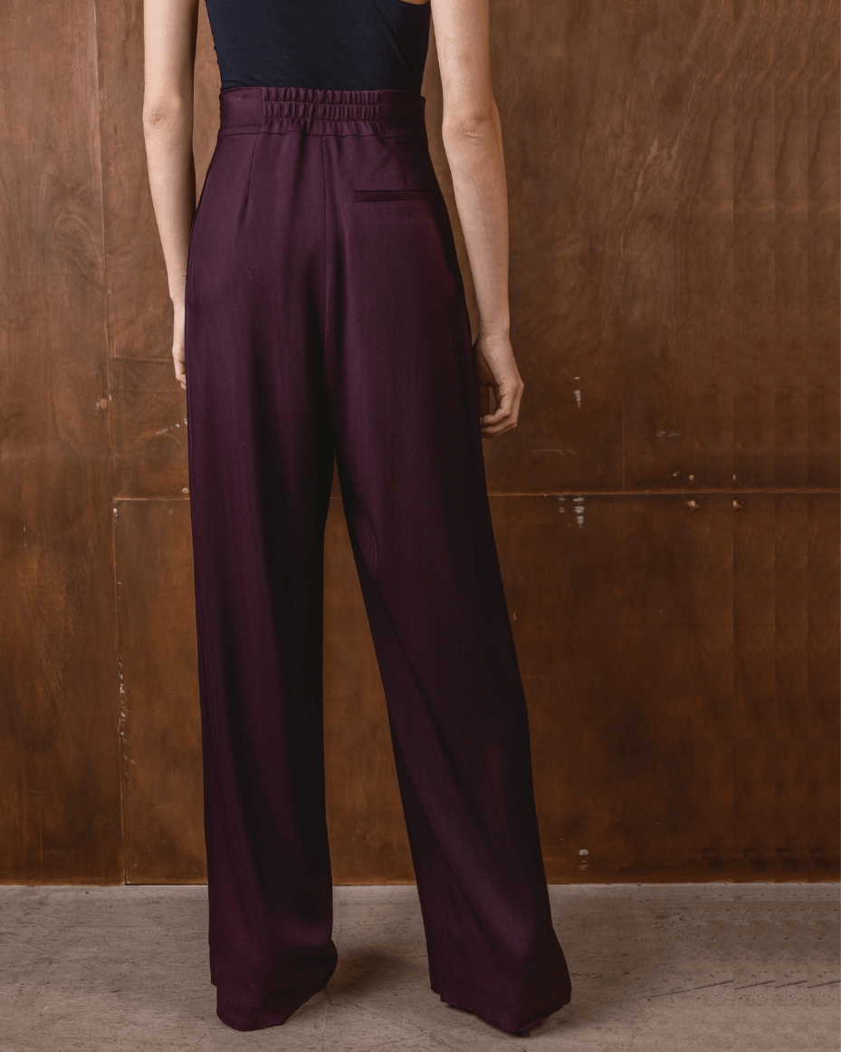 Vivere Nellie Hight Waist Trouser - VIVERE - Luxe Leopard