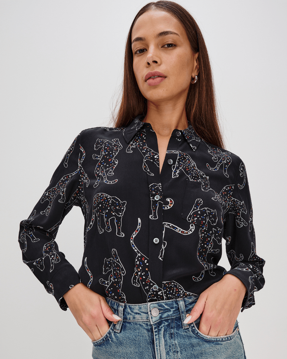 Rails Kate Shirt - RAILS - Luxe Leopard