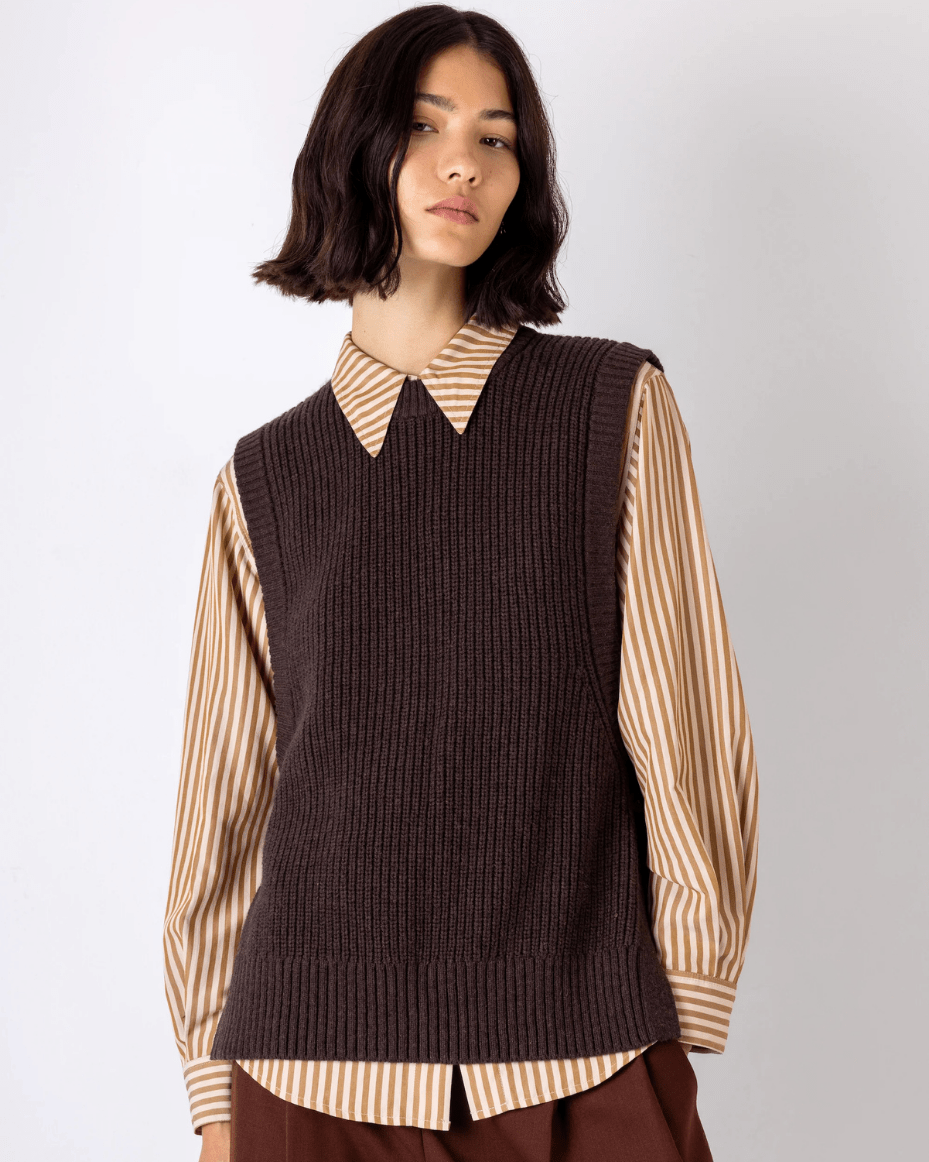 Vivere Isabel Vest Top - VIVERE - Luxe Leopard