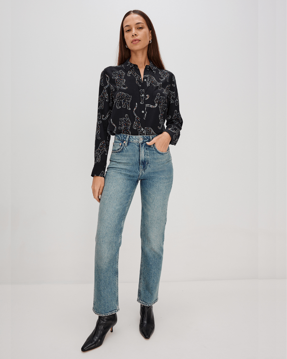 Rails Kate Shirt - RAILS - Luxe Leopard