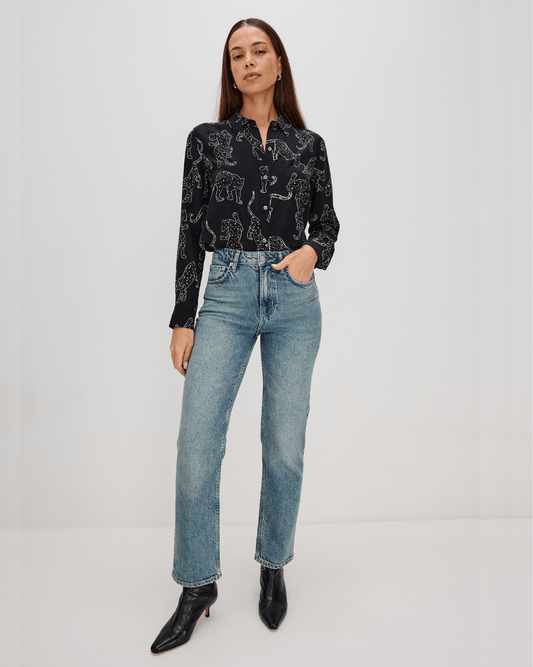 Rails Kate Shirt - RAILS - Luxe Leopard
