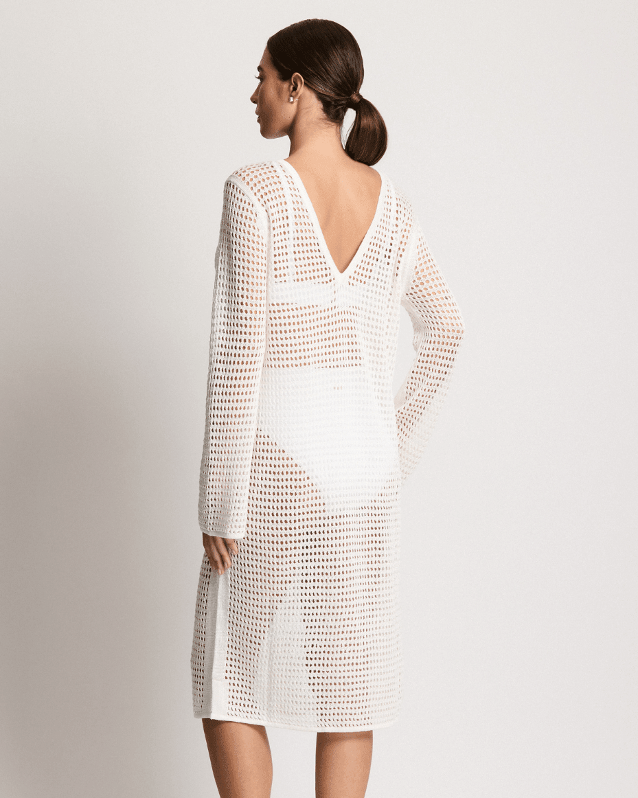 Ralph Lauren Long Sleeve Beach Dress Cover Up - RALPH LAUREN - Luxe Leopard