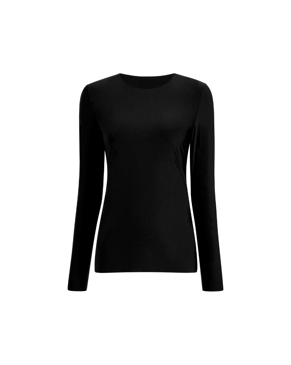Commando Butter Long Sleeve Crew Neck - COMMANDO - Luxe Leopard