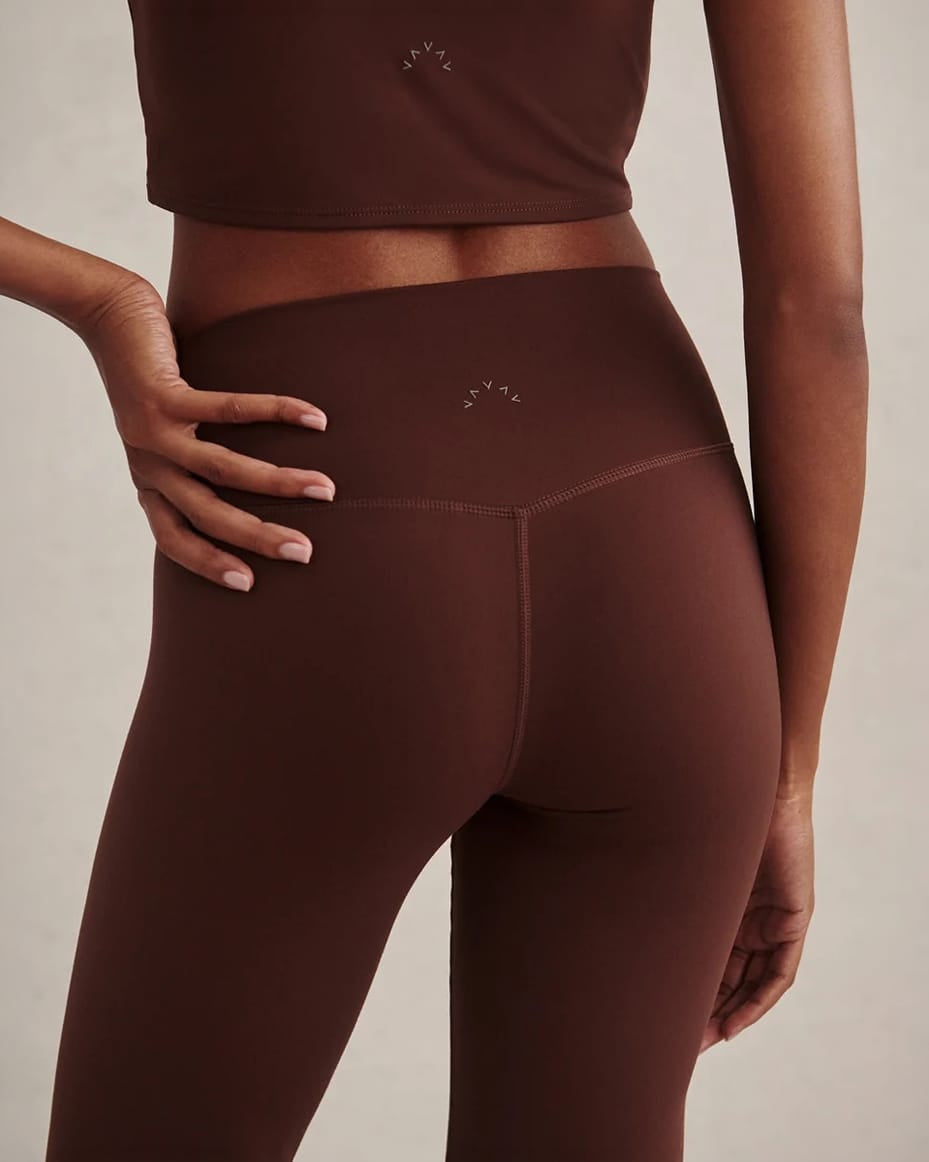 Varley Always Flare Legging 32 Deep Mahogany