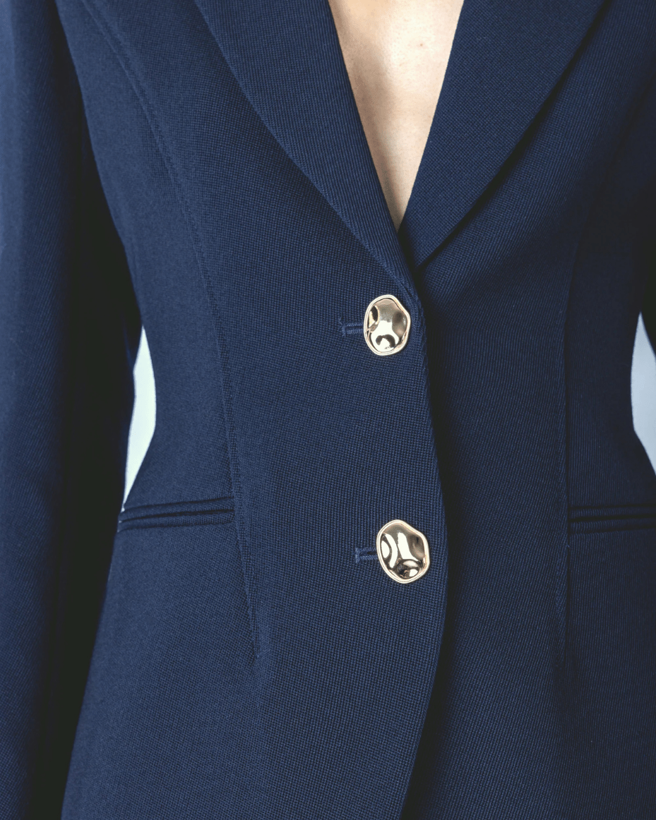 Vivere Sidney Structured Blazer - VIVERE - Luxe Leopard