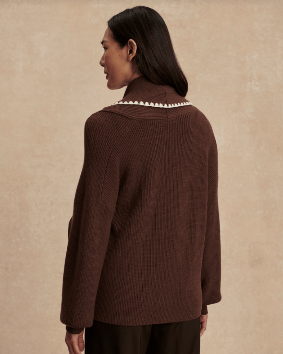 Varley Totley Shawl Collar Knit