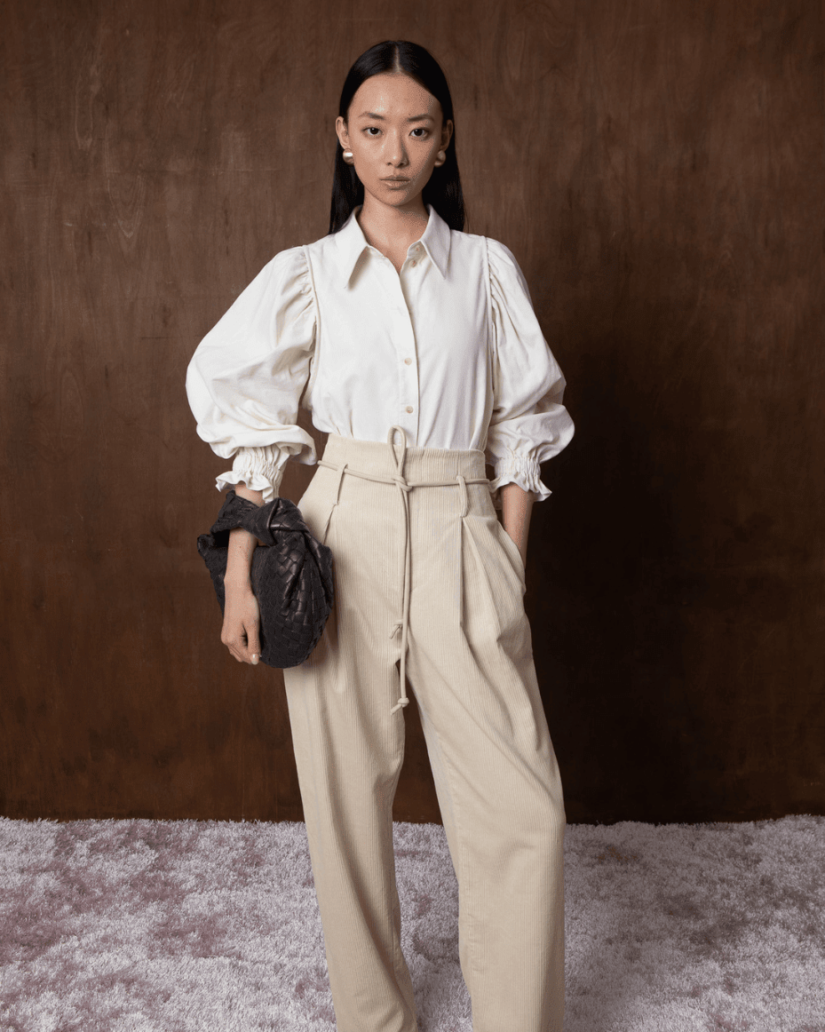 Vivere Josie Full Sleeve Needlecord Shirt