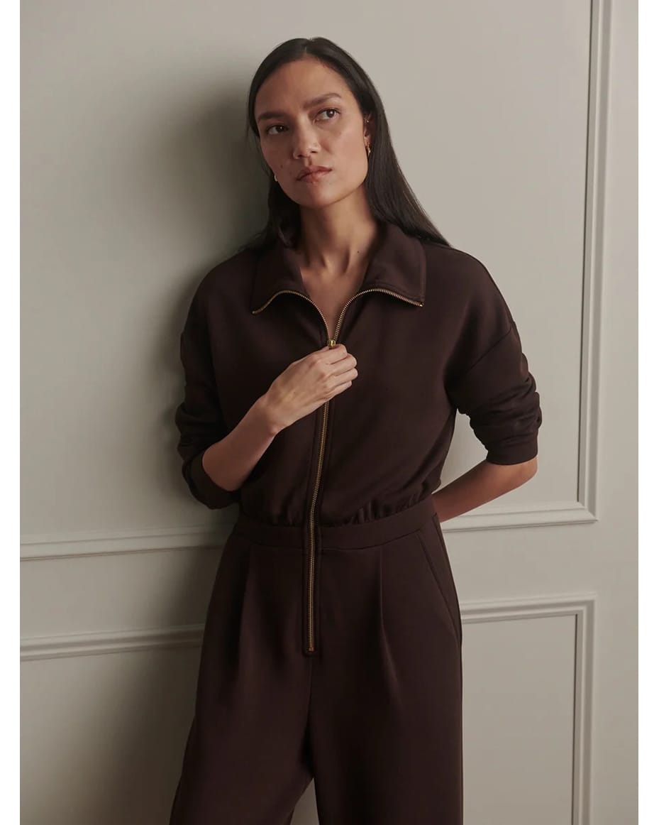 Varley Jessie Jumpsuit Coffee Bean