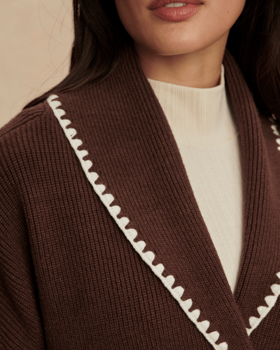 Varley Totley Shawl Collar Knit