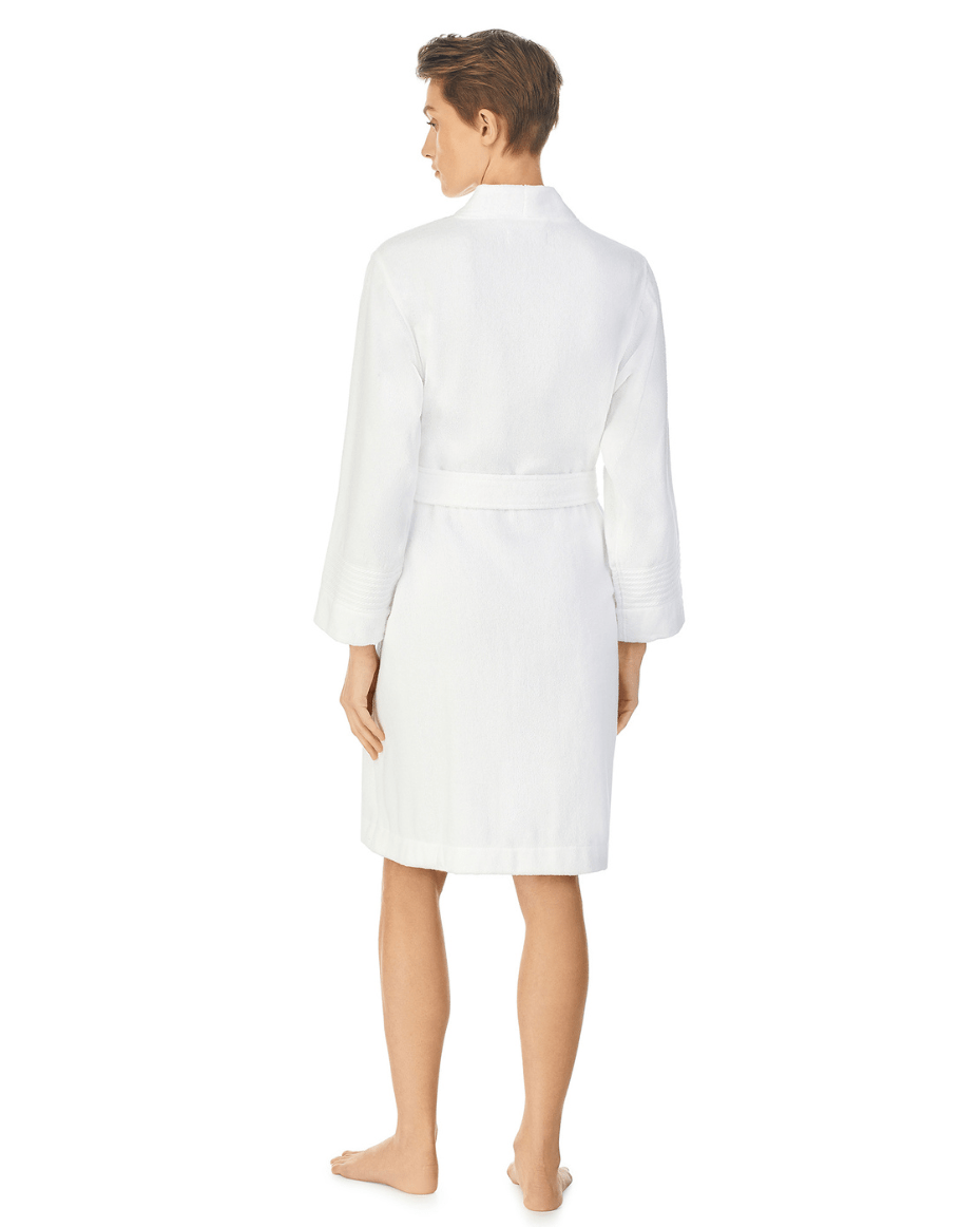 Ralph Lauren Woven Terry Greenwich Robe - RALPH LAUREN - Luxe Leopard