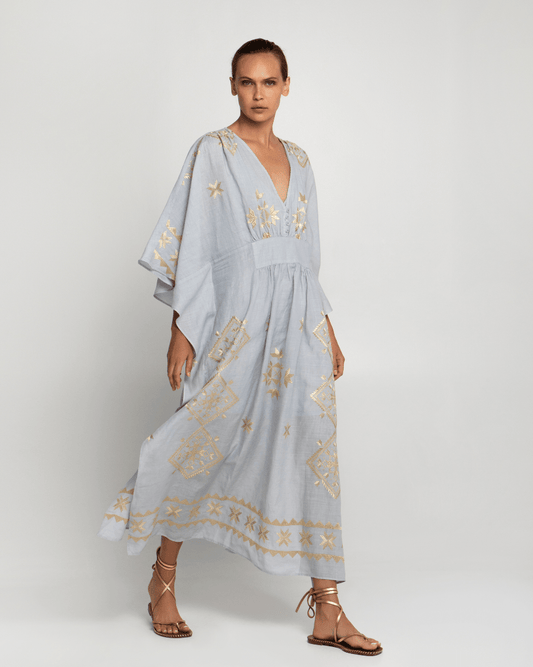 Greek Archaic Kori Long Kaftan