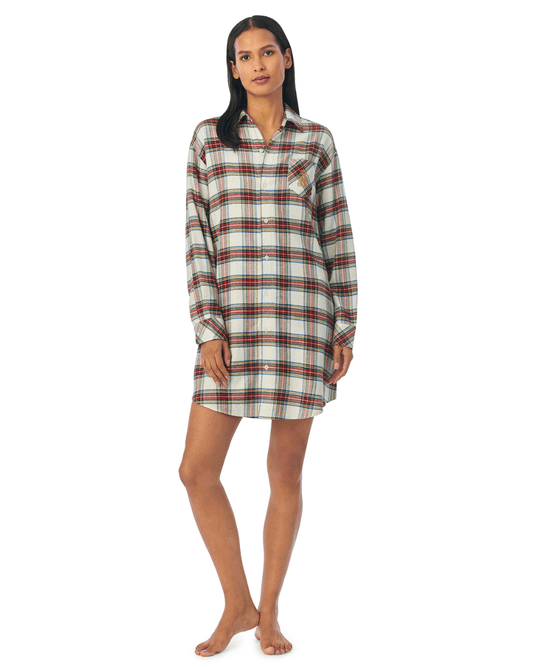 Ralph Lauren His Shirt Sleepshirt - Luxe Leopard