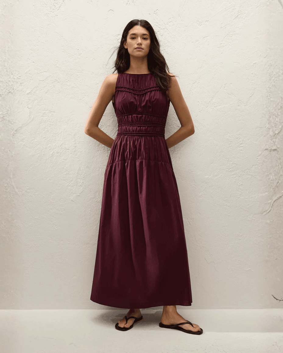 Faithfull The Brand Yael Midi Dress - FAITHFULL THE BRAND - Luxe Leopard