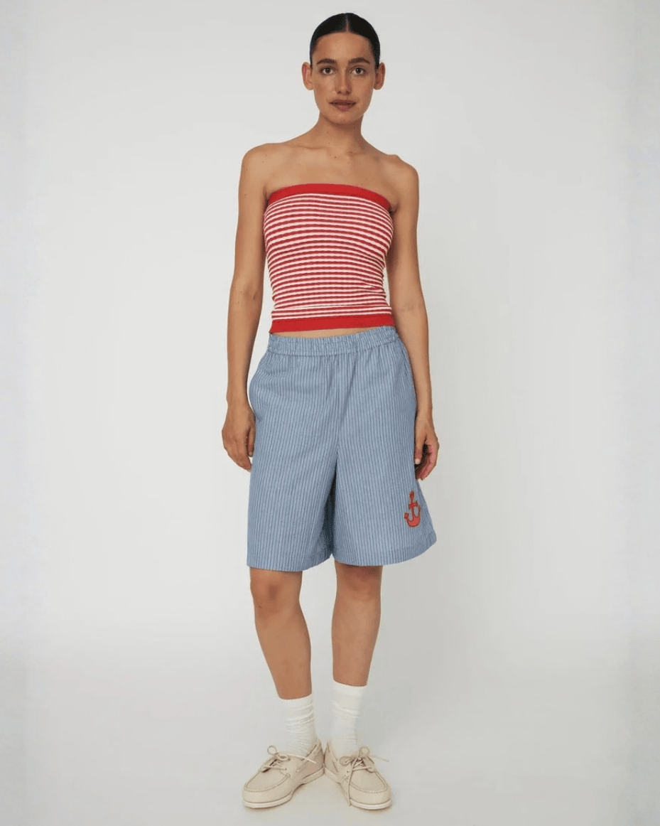 Stella Nova - Knit Tube Top - STELLA NOVA - Luxe Leopard