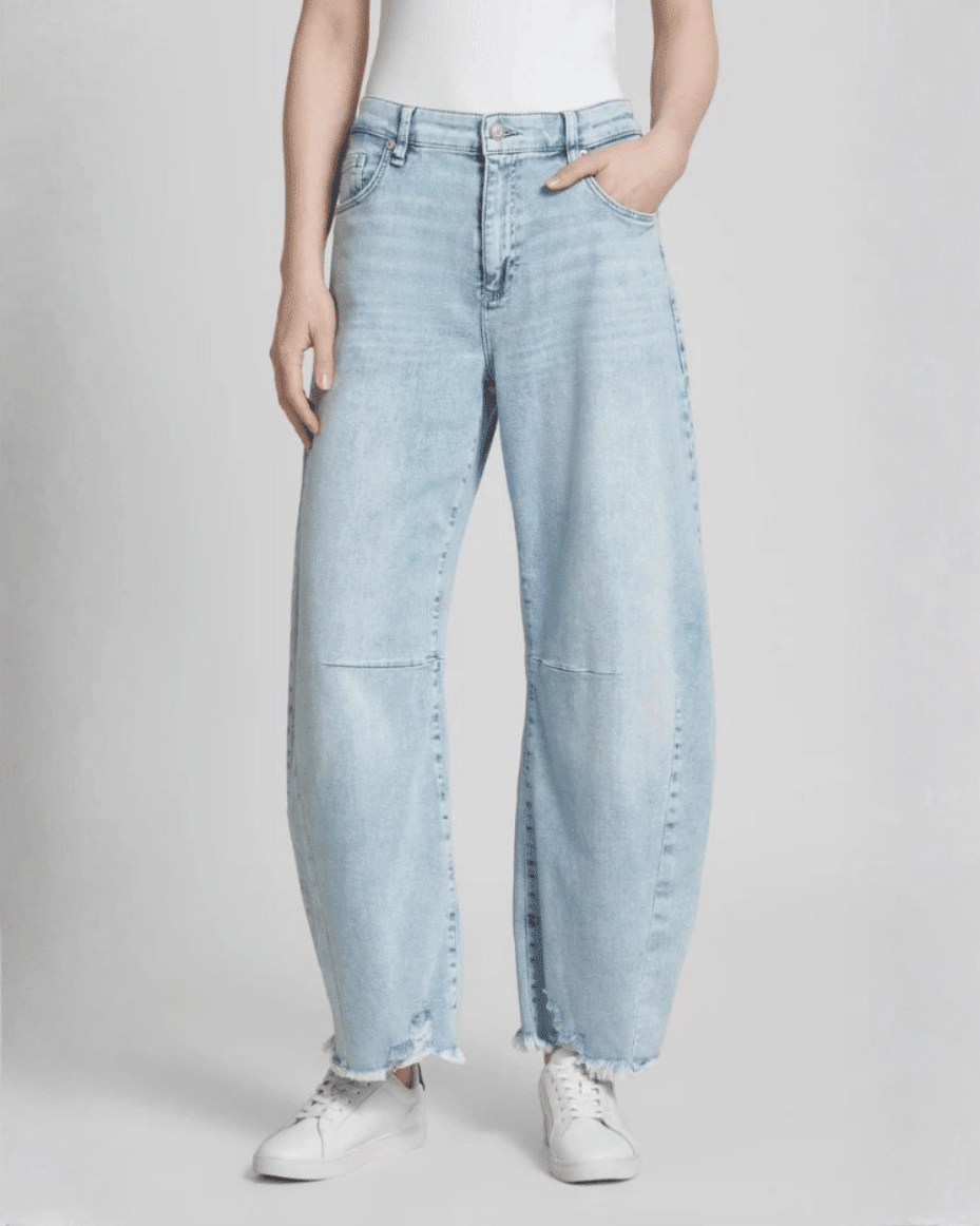 MAC Auth. Comfort Vintage Denim Dakota Fringe - MAC - Luxe Leopard