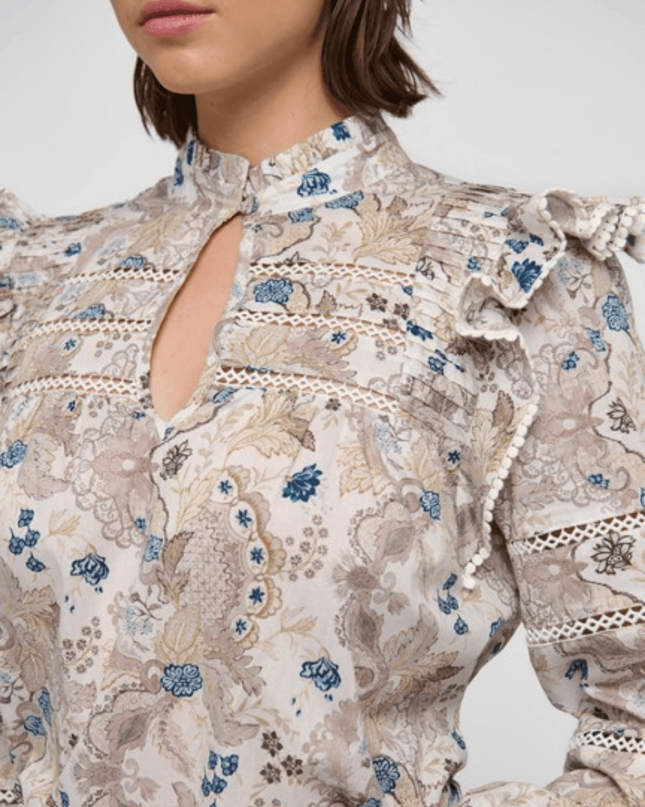 Dea Kudibal Yara Blouse With Ruffles - DEA KUDIBAL - Luxe Leopard