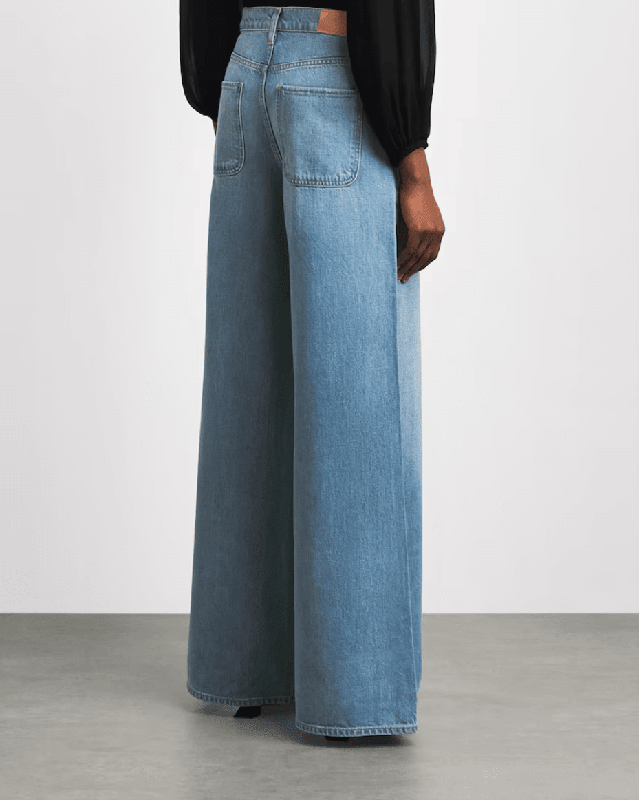 Paige Cameron Wide Leg Jean - PAIGE - Luxe Leopard