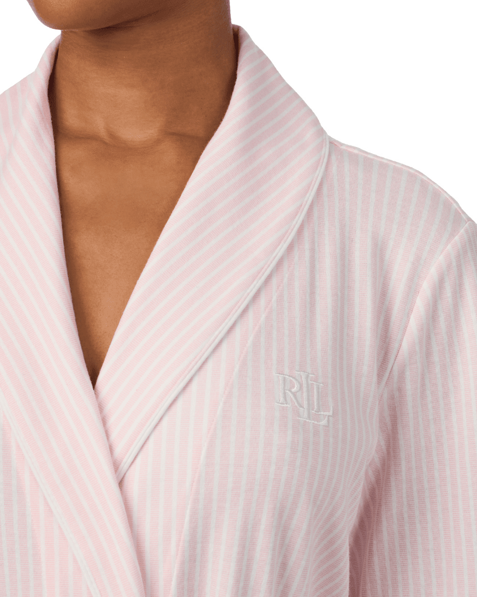 Lauren Ralph Lauren Short Shawl Collar Robe - RALPH LAUREN - Luxe Leopard