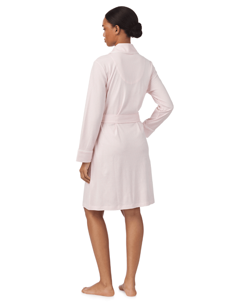Lauren Ralph Lauren Short Shawl Collar Robe - RALPH LAUREN - Luxe Leopard
