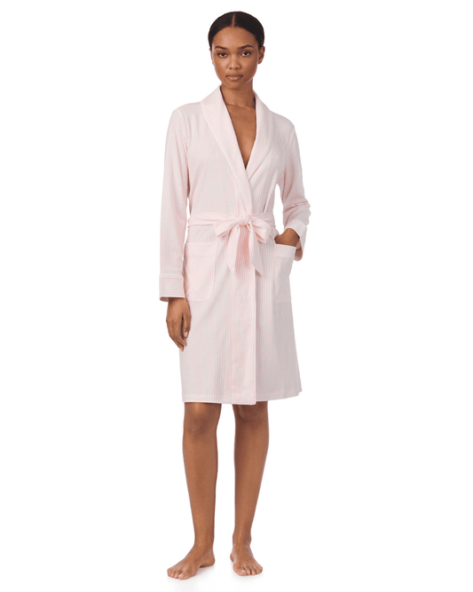 Lauren Ralph Lauren Short Shawl Collar Robe - RALPH LAUREN - Luxe Leopard