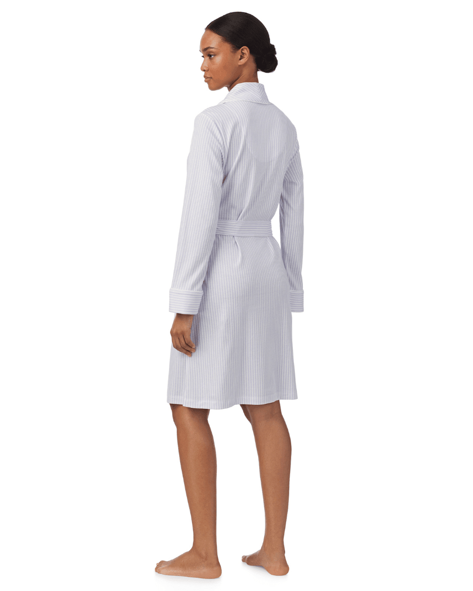 Lauren Ralph Lauren Short Shawl Collar Robe - RALPH LAUREN - Luxe Leopard