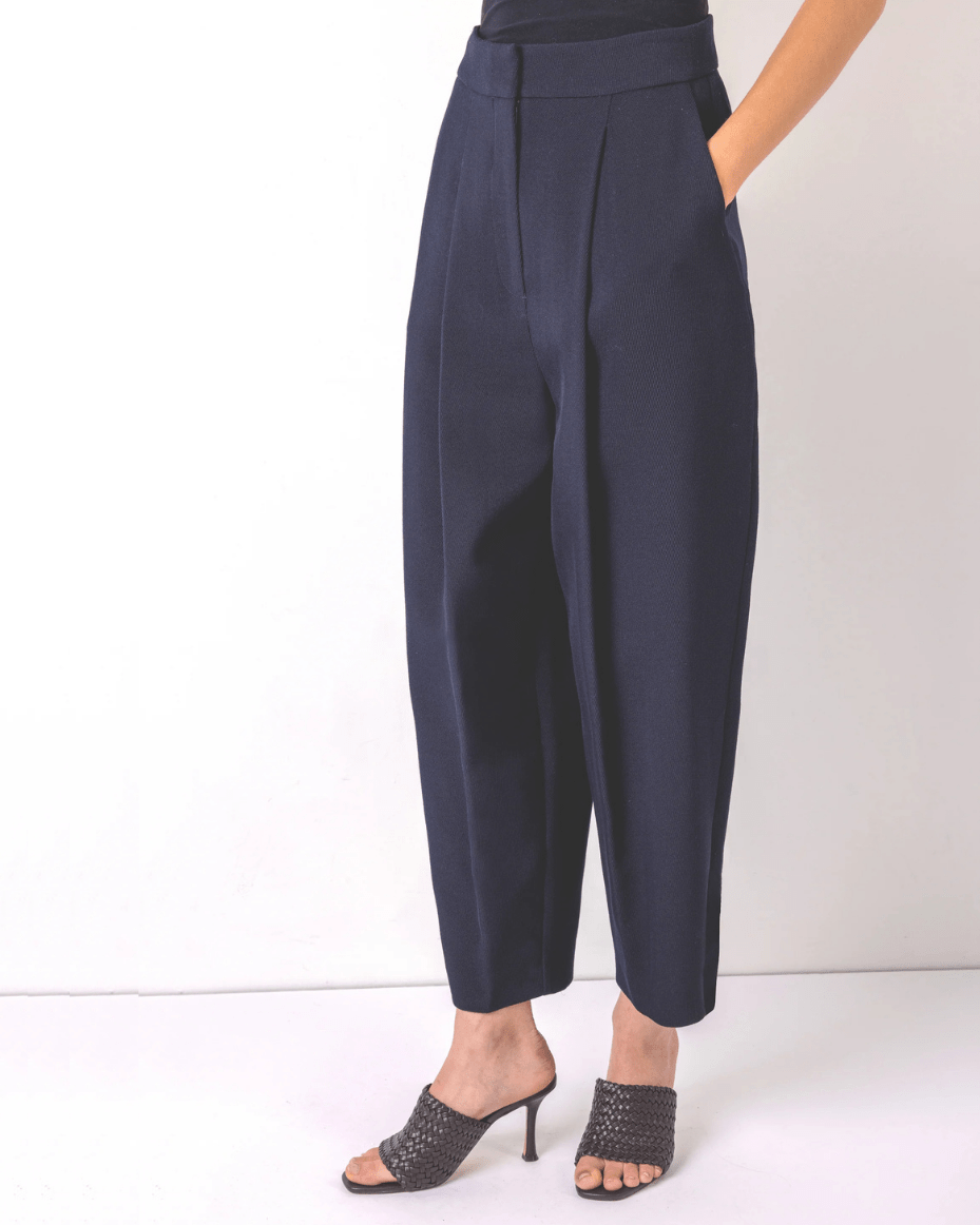 Vivere Greta Structured Trousers - VIVERE - Luxe Leopard