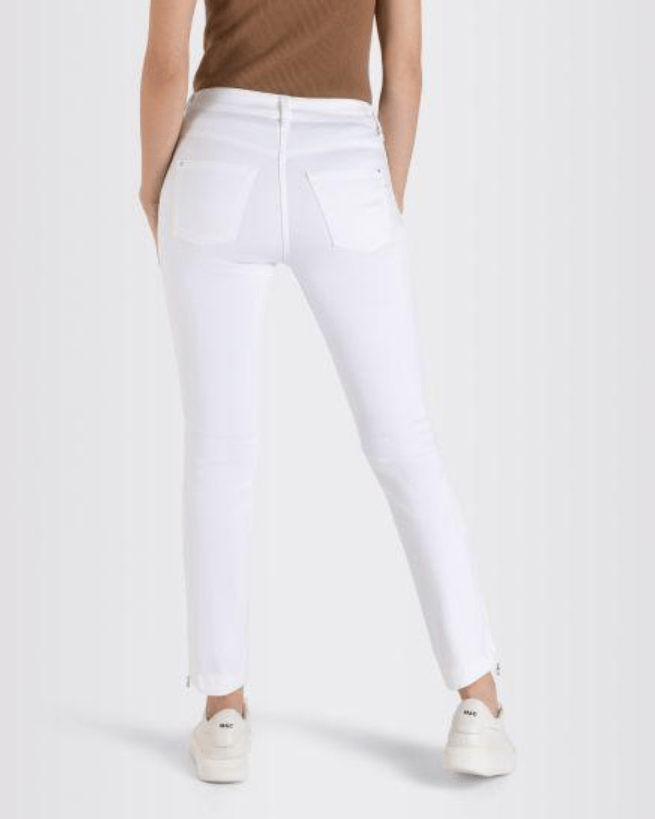 MAC Dream Chic Jean White Denim - Luxe Leopard