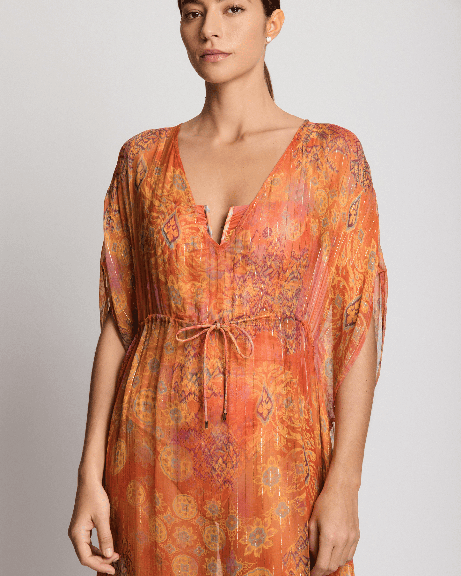 Ralph Lauren Midi Caftan Cover Up - RALPH LAUREN - Luxe Leopard