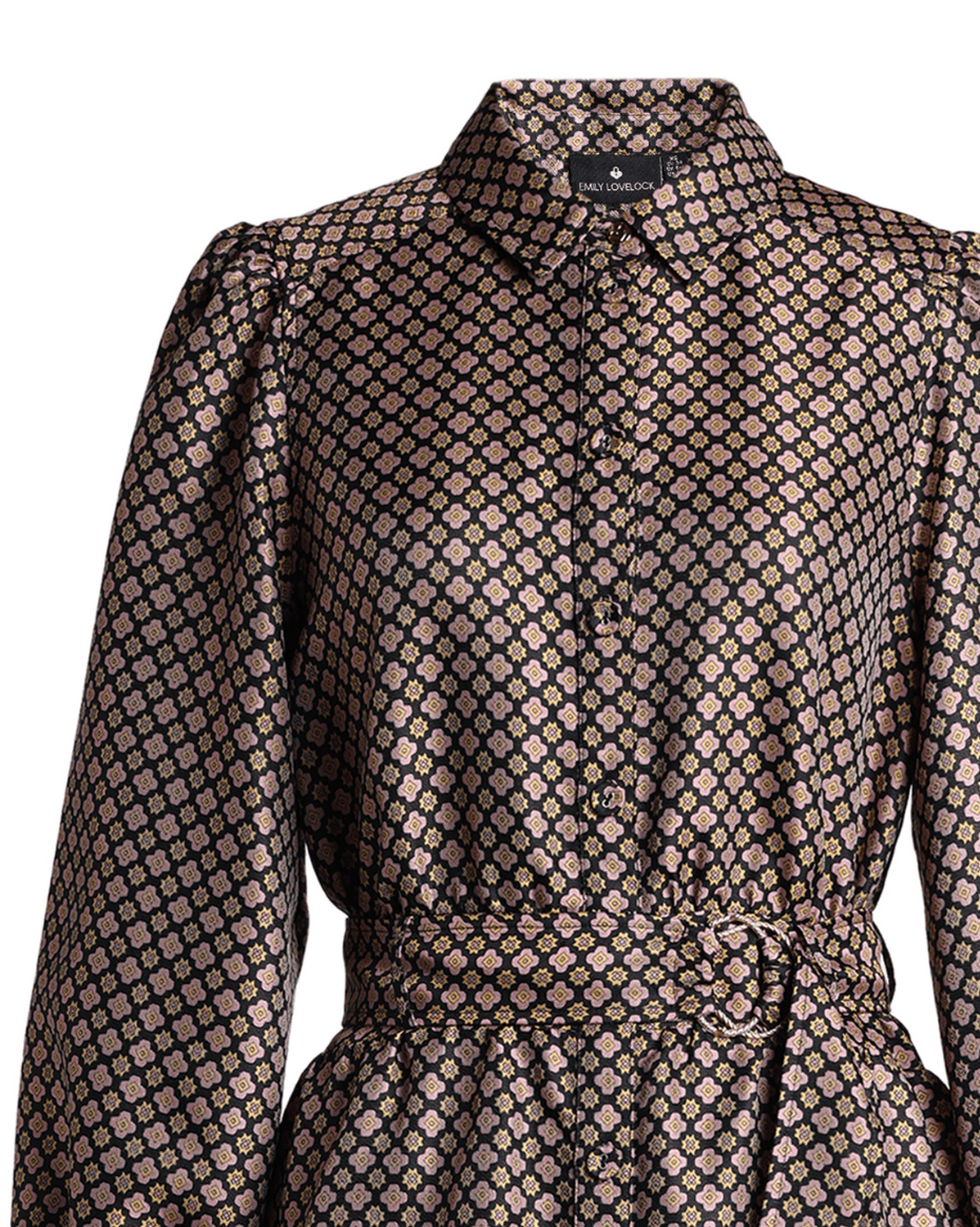 Emily Lovelock Melvina Midi Shirt Dress - EMILY LOVELOCK - Luxe Leopard