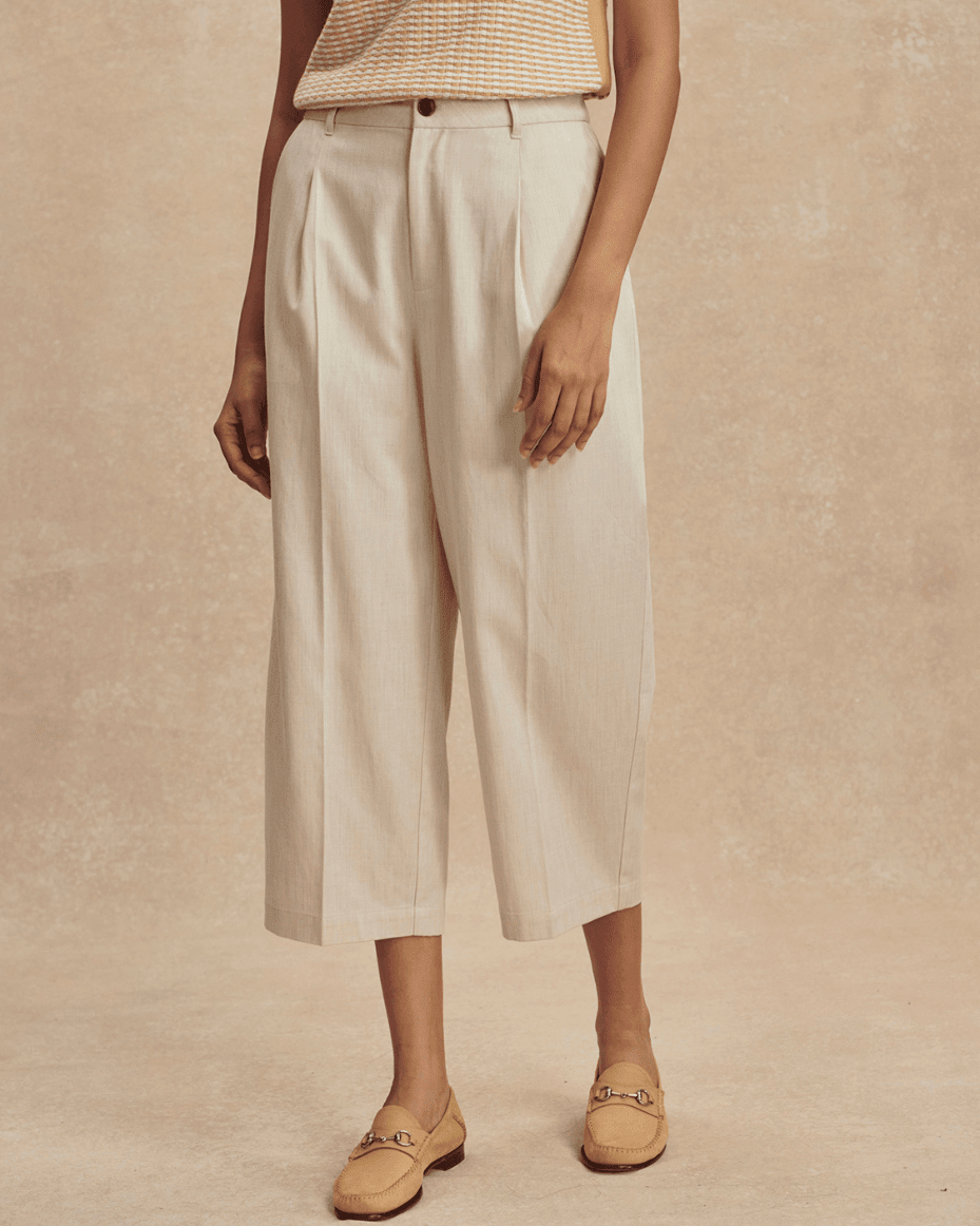 Varley Ellison Crop Wide Leg 24 - VARLEY - Luxe Leopard
