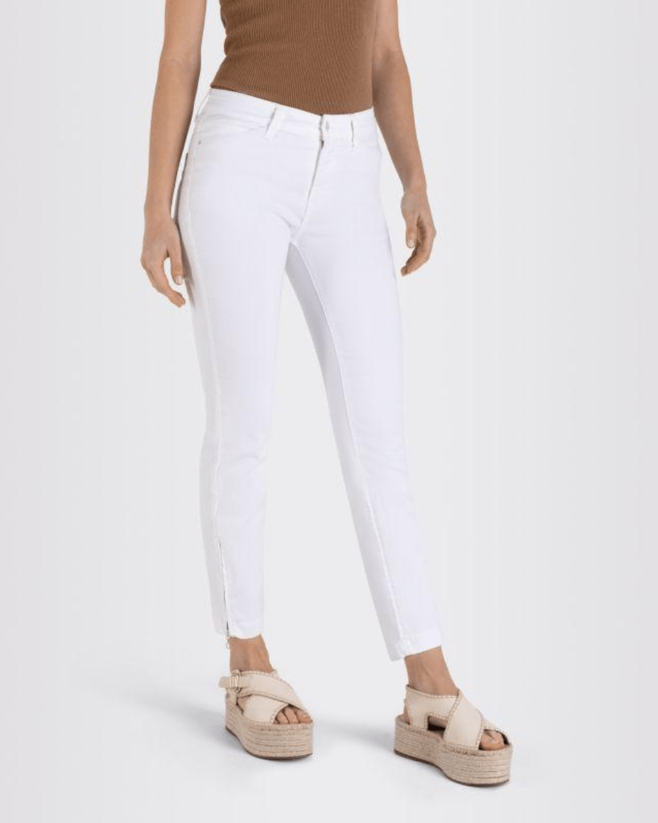 MAC Dream Chic Jean White Denim - Luxe Leopard