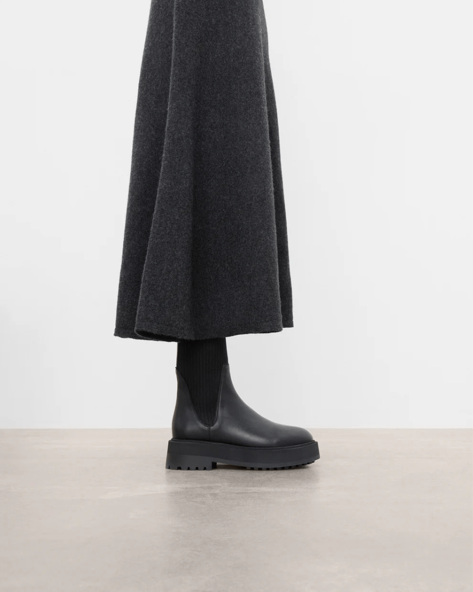 Flattered Aurora Leather Black - FLATTERED - Luxe Leopard