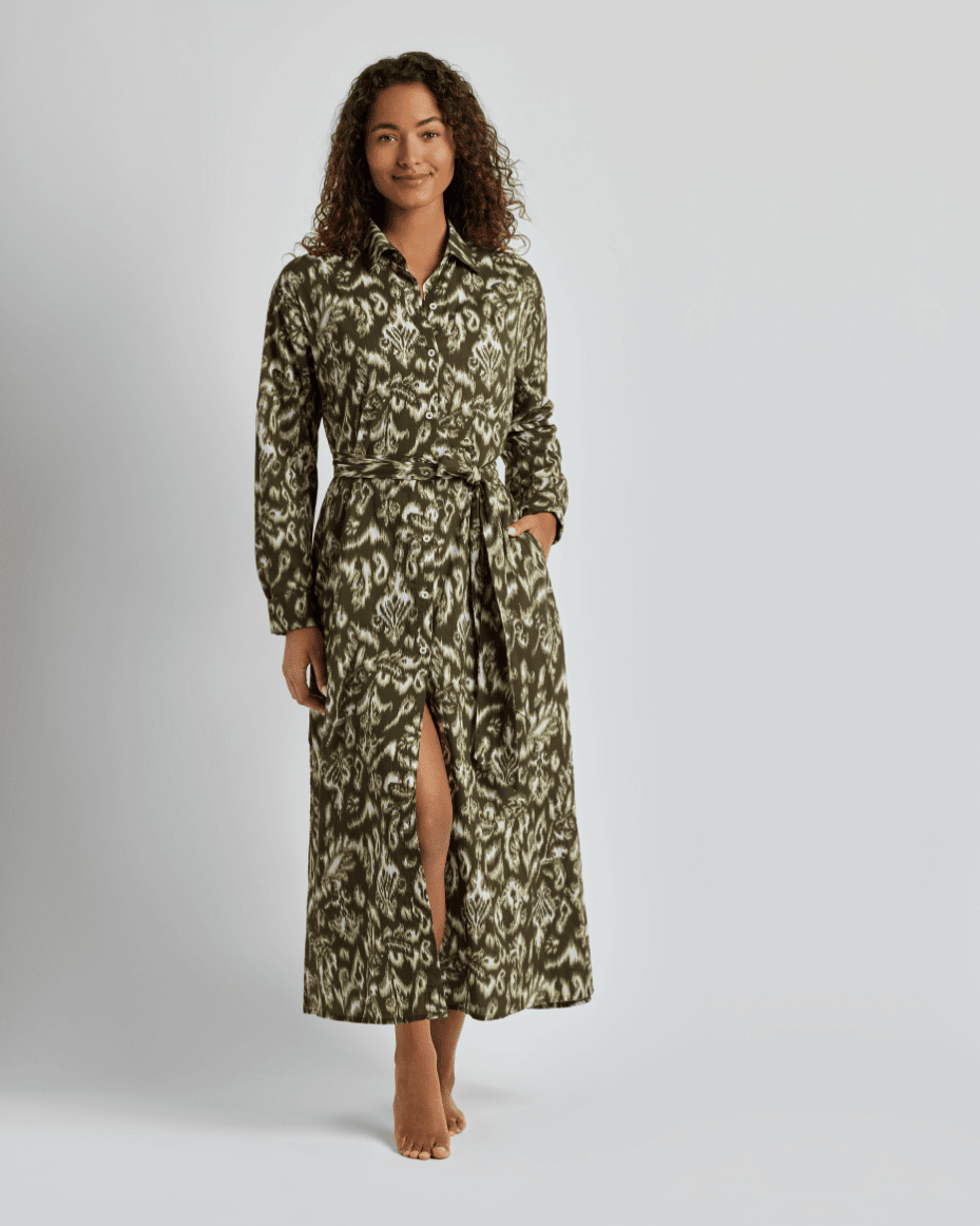 Ralph Lauren Midi Shirt Dress Cover Up - RALPH LAUREN - Luxe Leopard