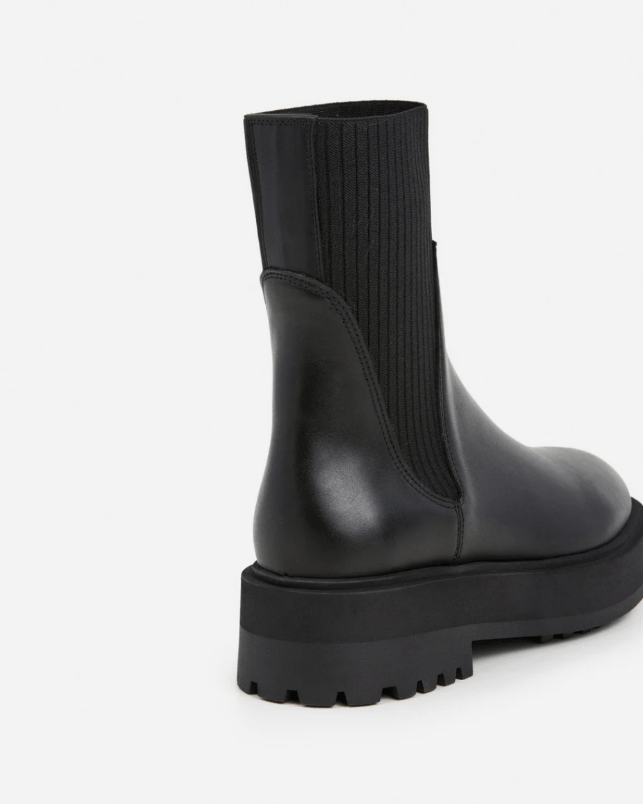 Flattered Aurora Leather Black - FLATTERED - Luxe Leopard