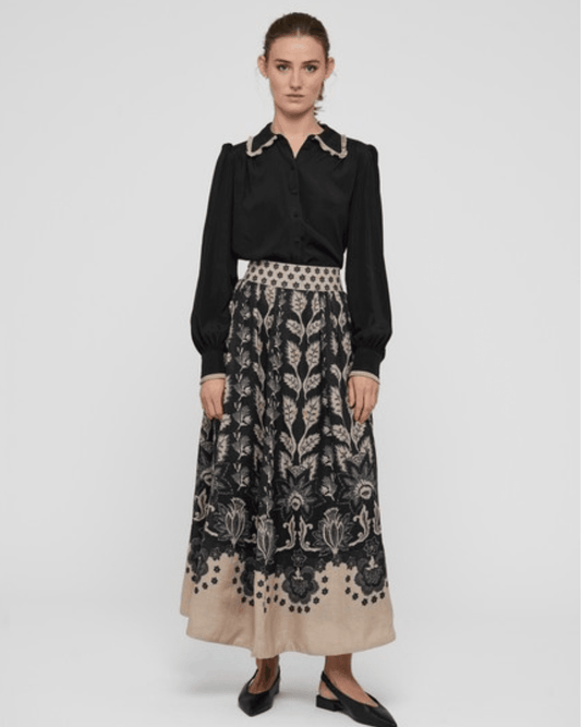 Dea Kudibal Uma Blouse With Details - DEA KUDIBAL - Luxe Leopard