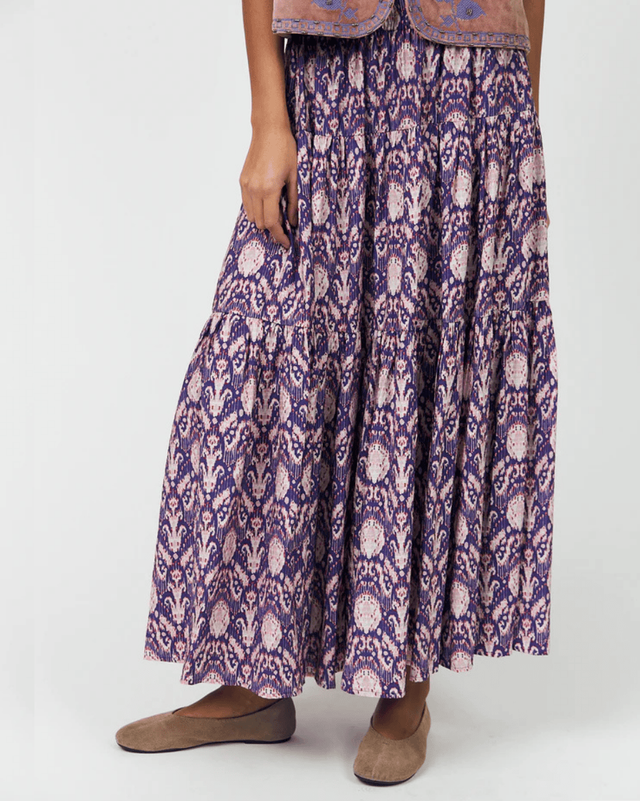 Lollys Laundry Sunset Maxi Skirt - LOLLYS LAUNDRY - Luxe Leopard