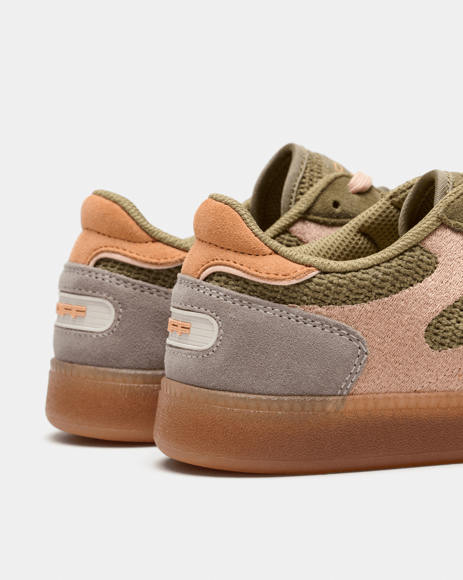 HOFF Park Crochet Sage Trainers - Luxe Leopard