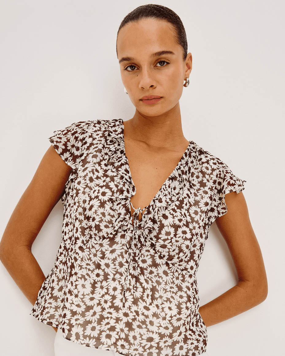 Rails Carmine Top - RAILS - Luxe Leopard