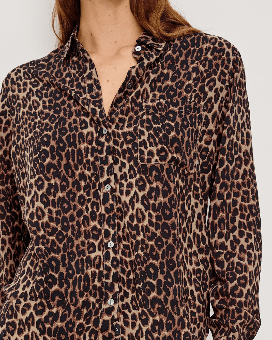 Rails Josephine Shirt - RAILS - Luxe Leopard