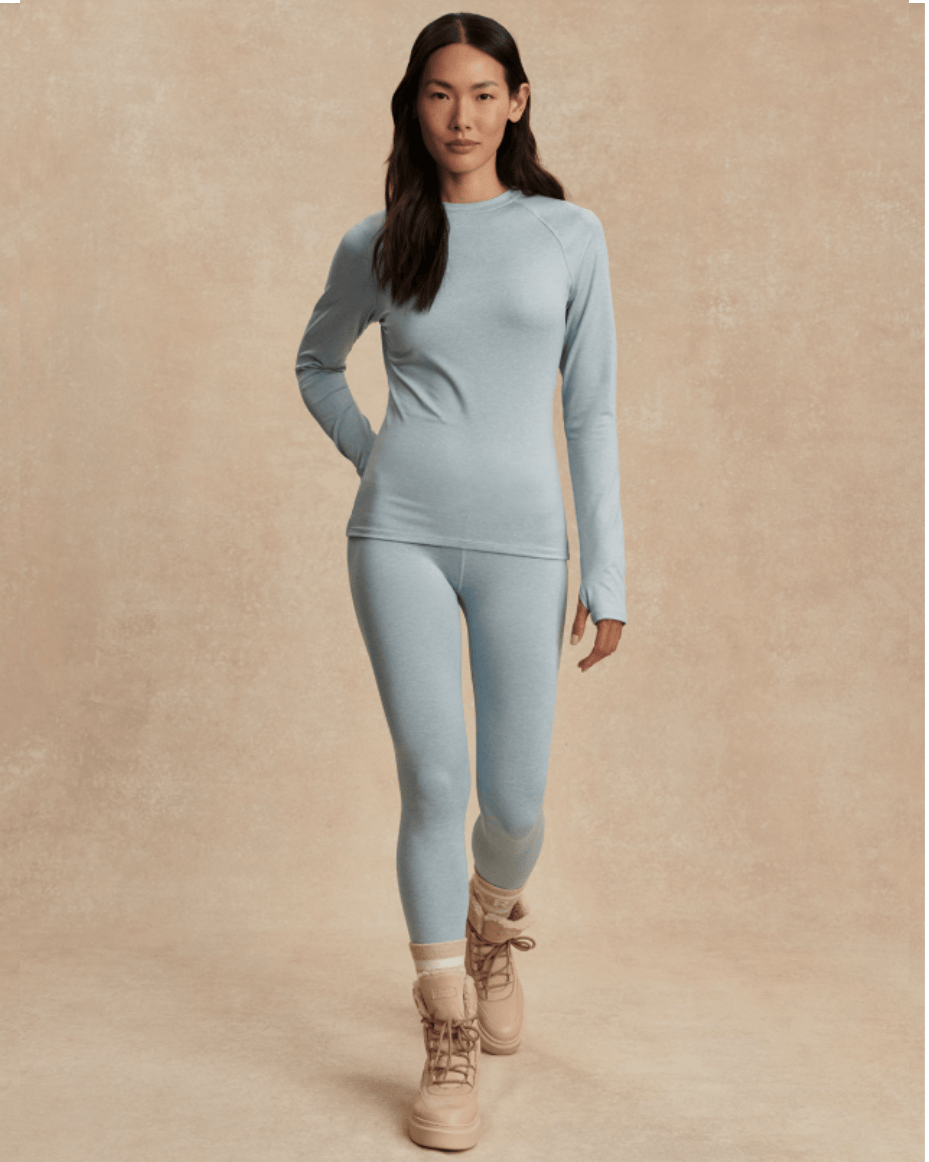 Varley Always Warm Base Layer Legging - VARLEY - Luxe Leopard