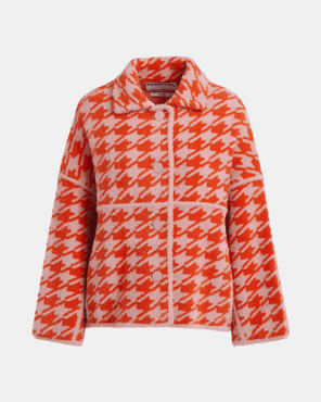 Essentiel Antwerp Joking Knit Jacket - ESSENTIEL ANTWERP - Luxe Leopard