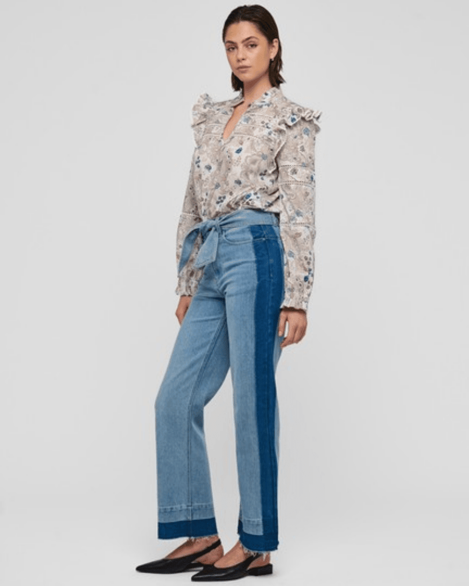Dea Kudibal Yara Blouse With Ruffles - DEA KUDIBAL - Luxe Leopard