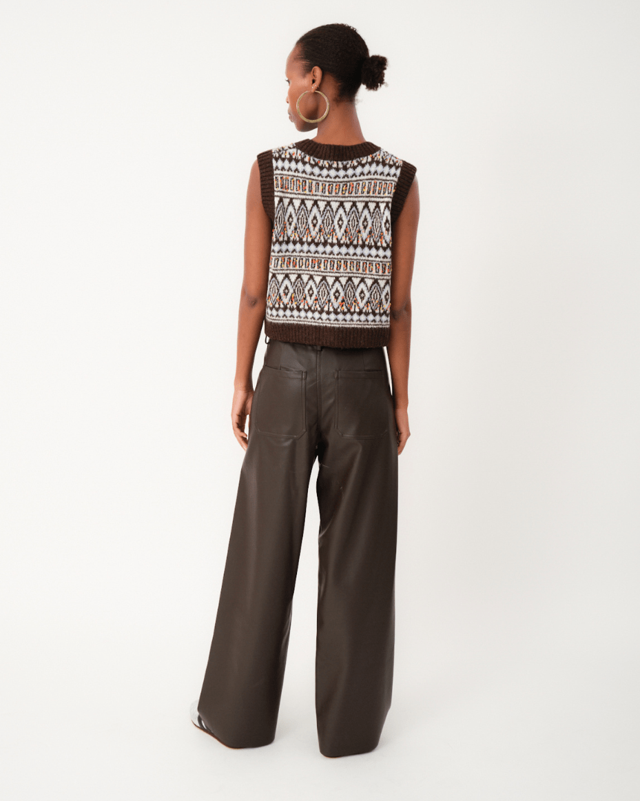 Lolly Laundry Francesca Vest - LOLLYS LAUNDRY - Luxe Leopard