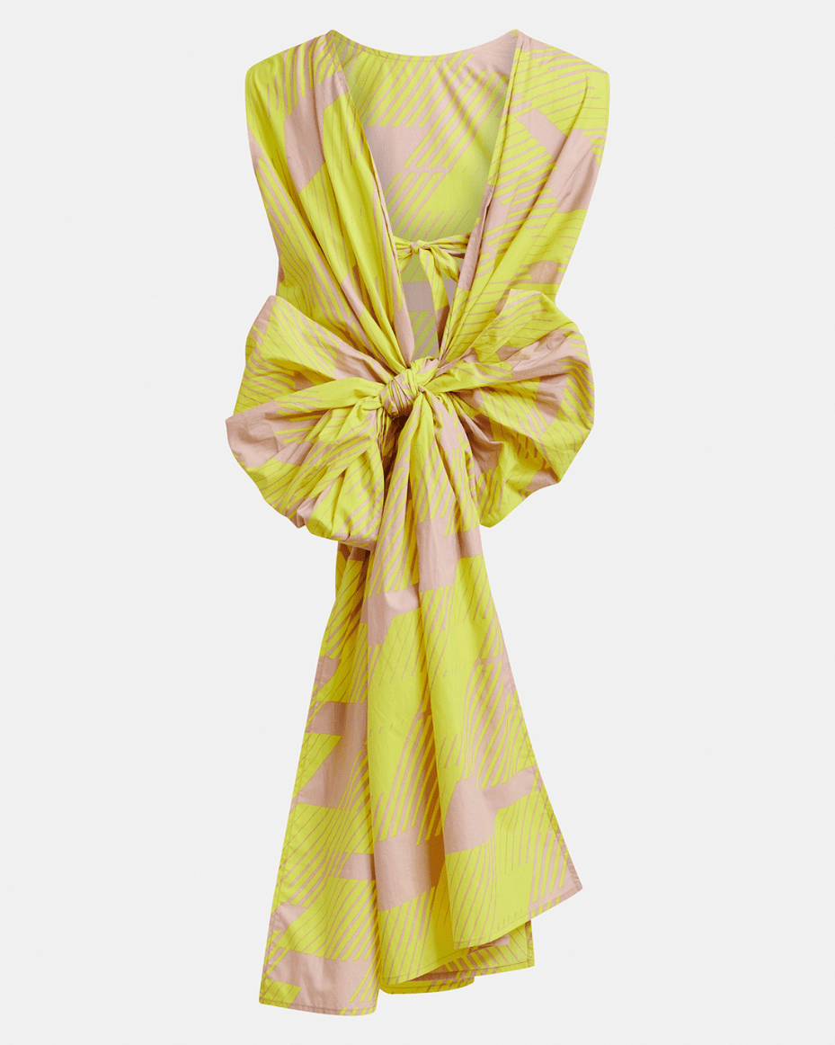 Essentiel Antwerp Jelani Sleeveless Bow Top - ESSENTIEL ANTWERP - Luxe Leopard