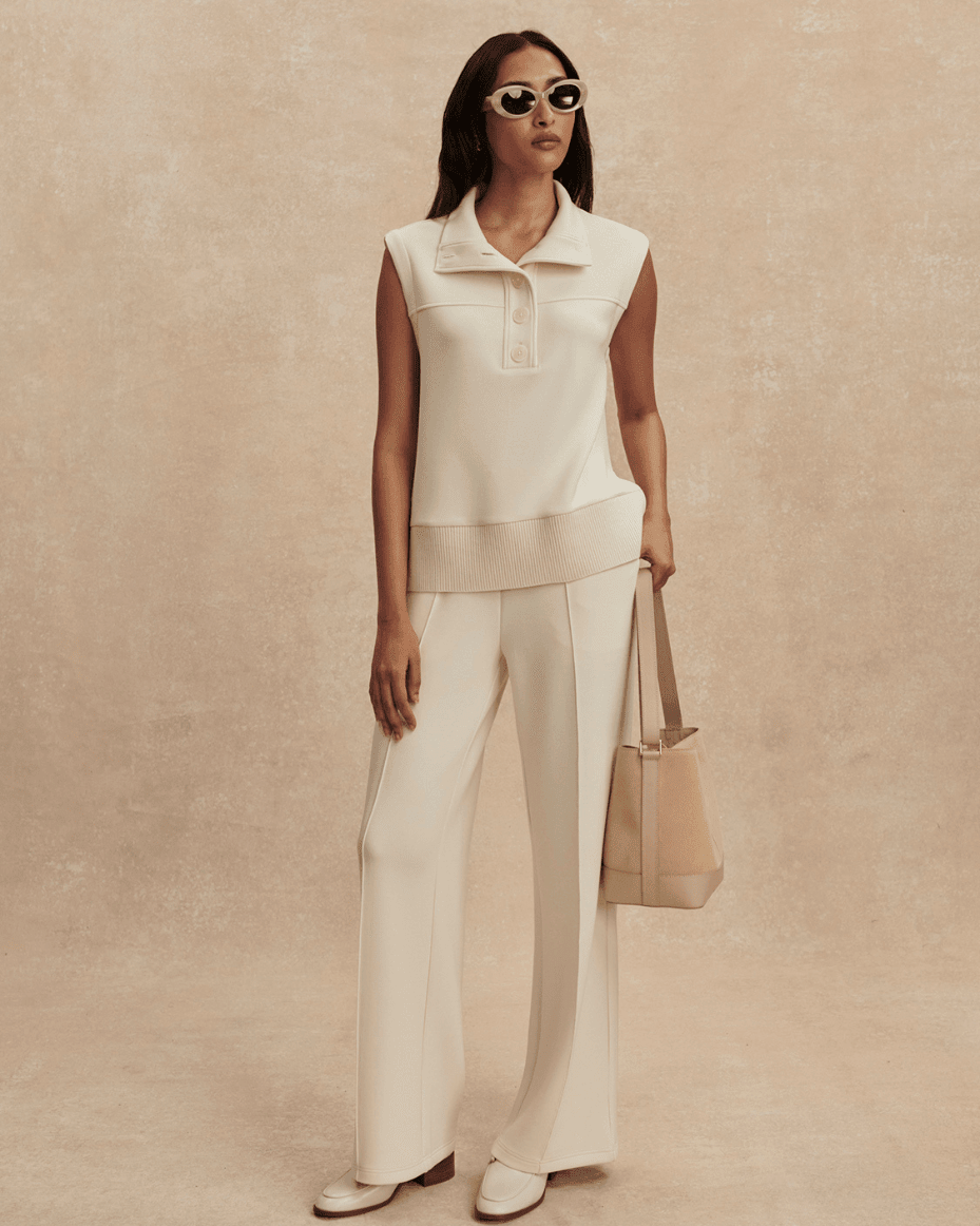 Varley The Wide Leg Pant 30" - VARLEY - Luxe Leopard