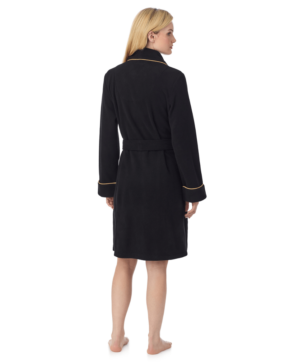 Ralph Lauren Short Dalton Robe - RALPH LAUREN - Luxe Leopard