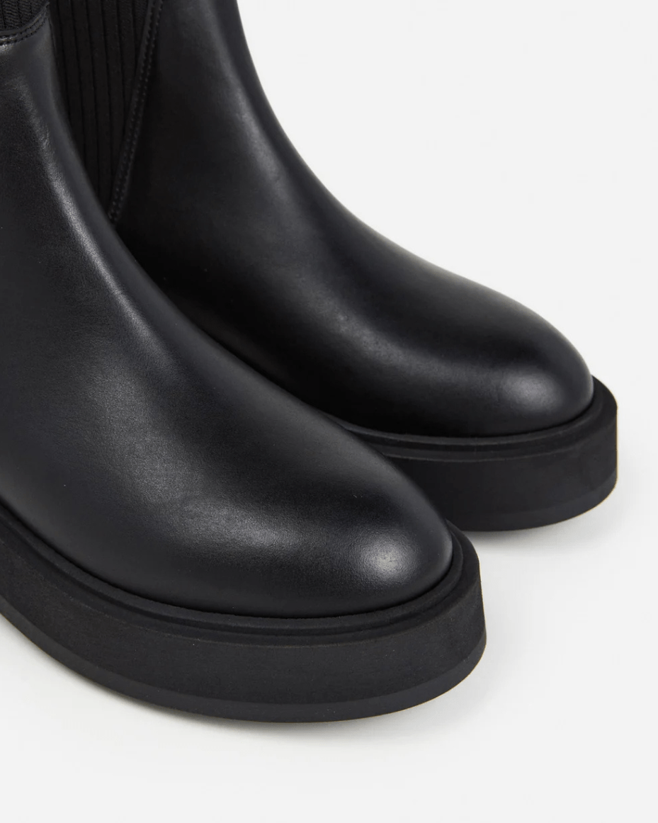 Flattered Aurora Leather Black - FLATTERED - Luxe Leopard